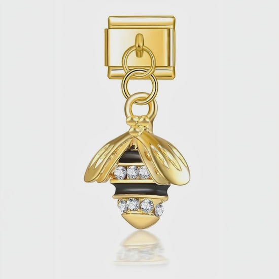 Video del Charm Colgante abeja dorada
