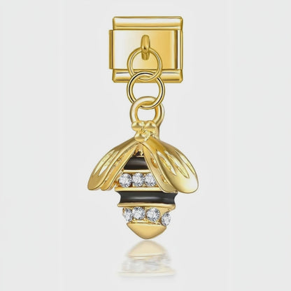 Video del Charm Colgante abeja dorada