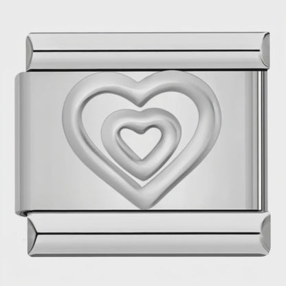 Charm Corazón Plateado – video