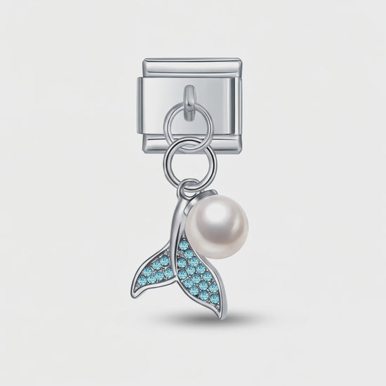Video del Charm Colgante sirena azul