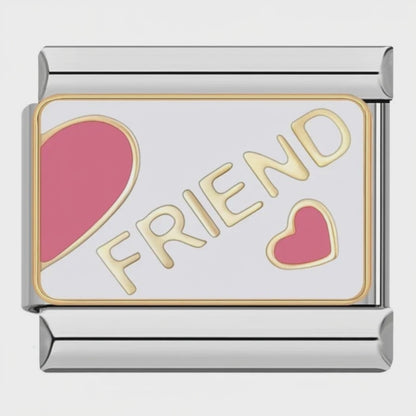 Charm BEST-FRIEND (Plateado) – video