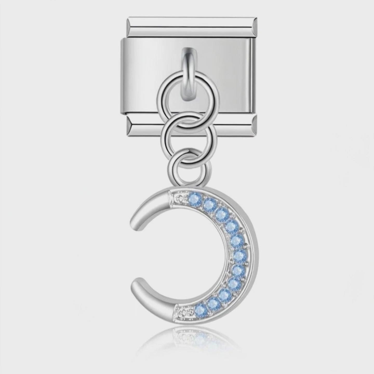Video del Charm Estrella azul (Colgante Forma de Luna)
