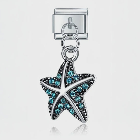 Video del Charm Colgante Estrella de mar (Plateado)