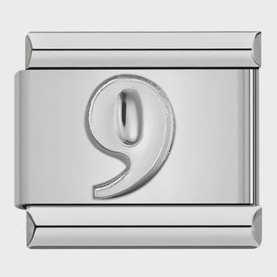 Video del Charm Número 9 (Plateado)