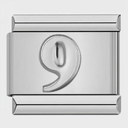 Video del Charm Número 9 (Plateado)