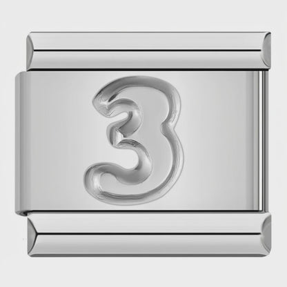 Charm Número 3 (Plateado) – video