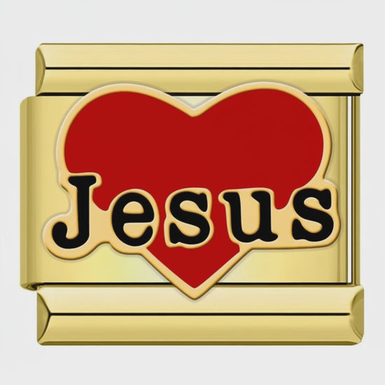 Video del Charm Jesus (Dorado)