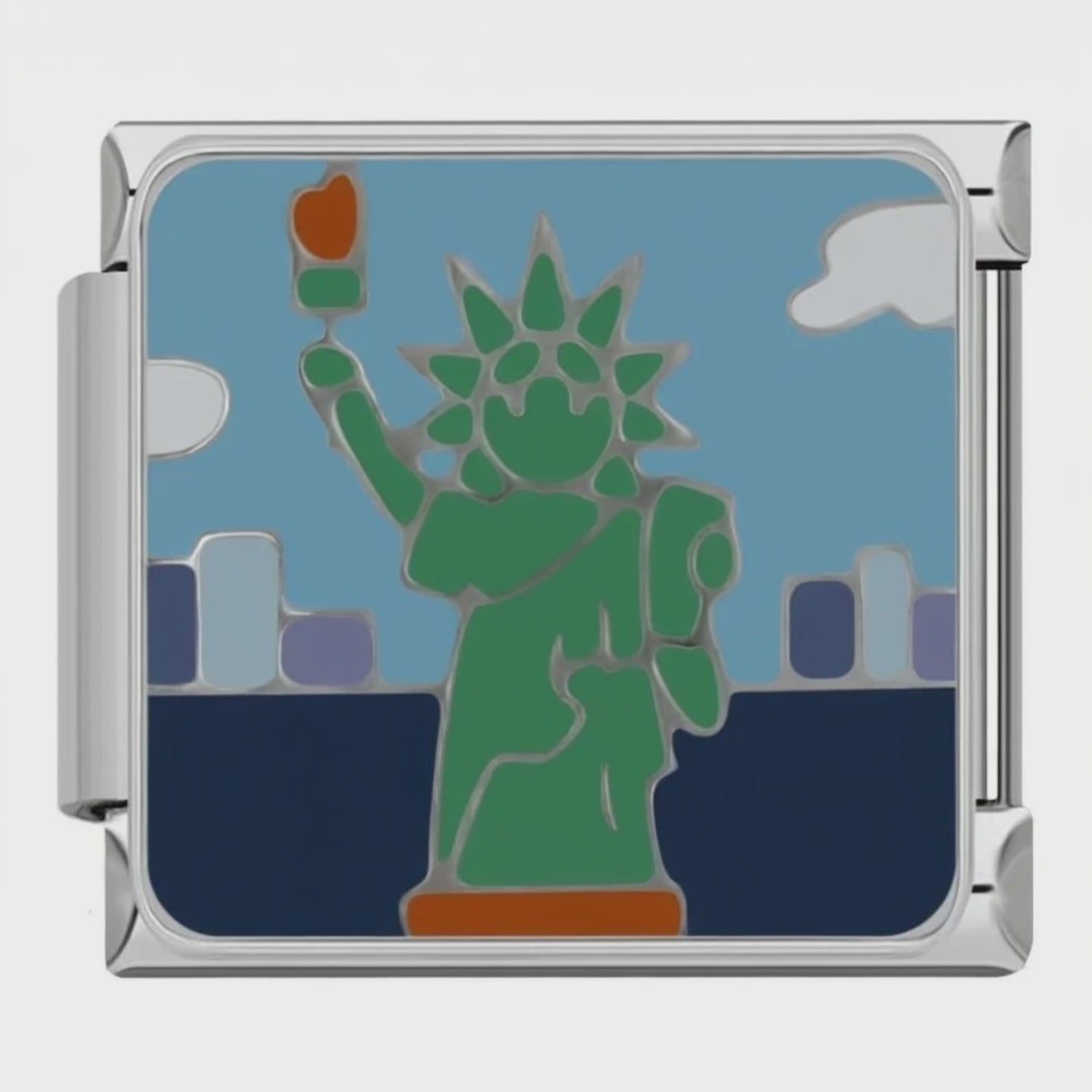 Charm Nueva York (Plateado) – video