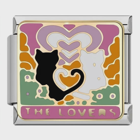 Video del Charm Gatos (Plateado)