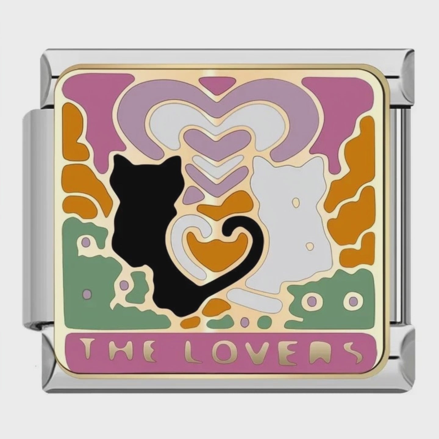Video del Charm Gatos (Plateado)