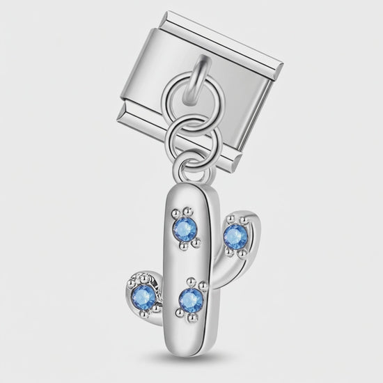 Video del Charm Cactus (Colgante, Plateado)