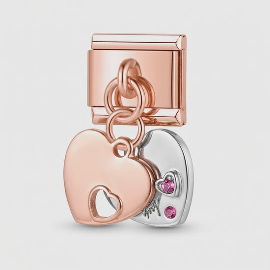 Video del Charm Colgante Corazones (Liso)