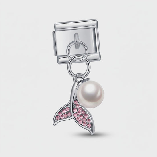 Video del Charm Colgante Sirena rosa