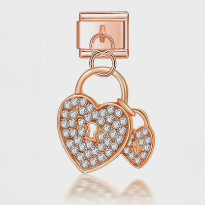 Charm Colgante Corazones (con Brillos) – video