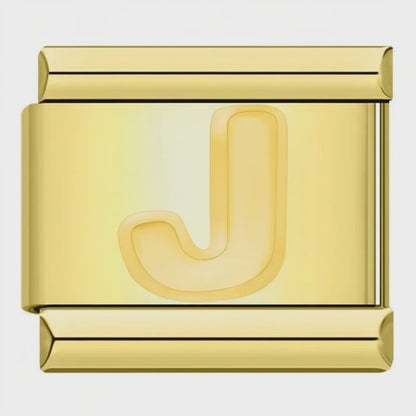 Video del Charm Letra J (Dorado)
