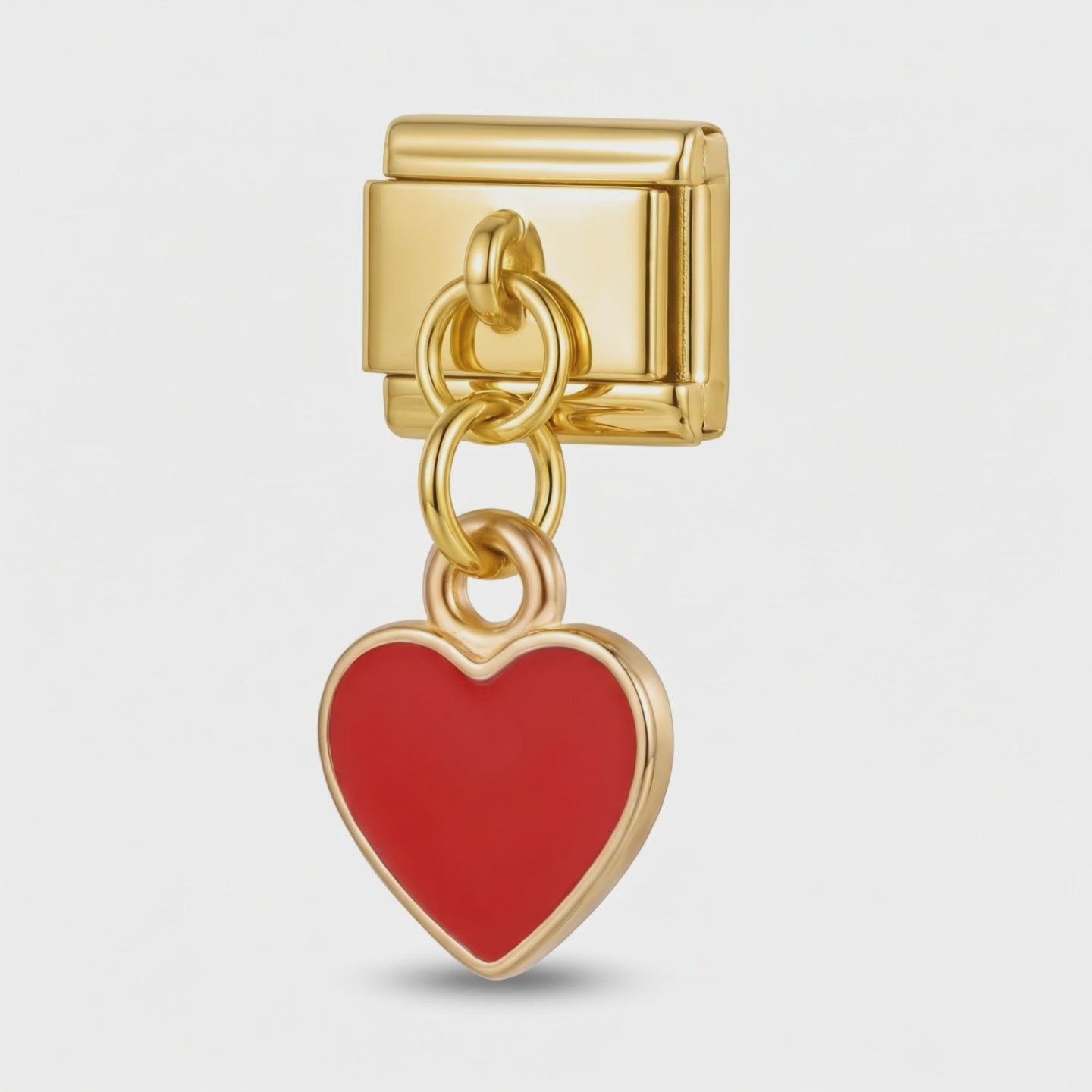 Video del Charm Corazón rojo (Colgante, Dorado)