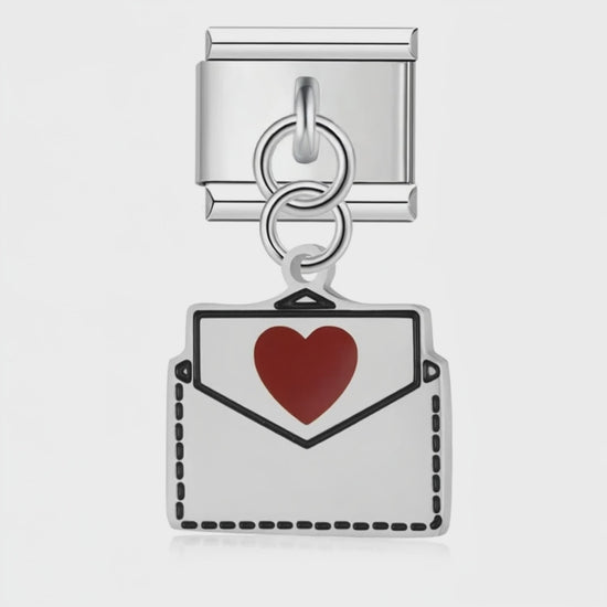 Video del Charm Carta (Colgante, Plateado)