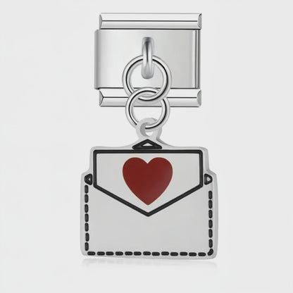 Video del Charm Carta (Colgante, Plateado)