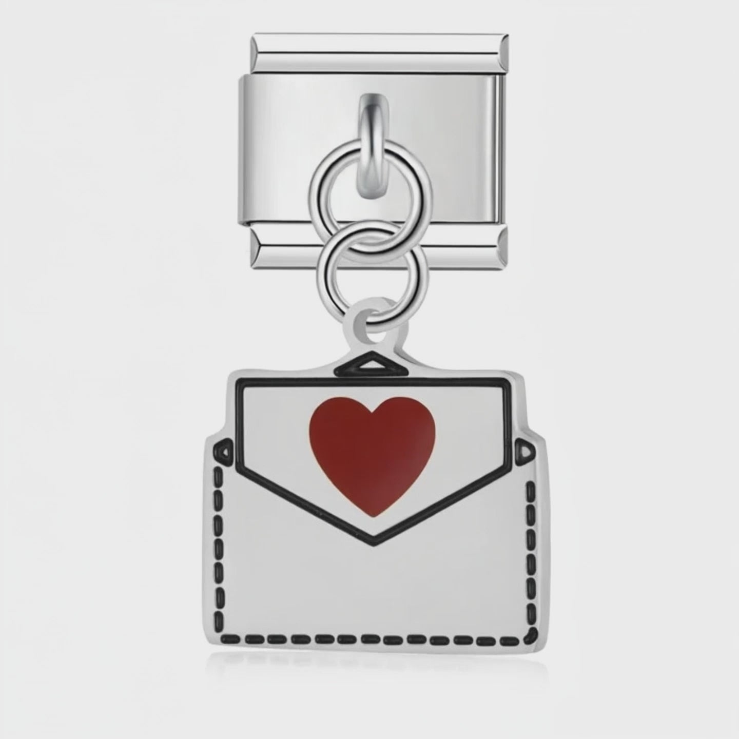Video del Charm Carta (Colgante, Plateado)