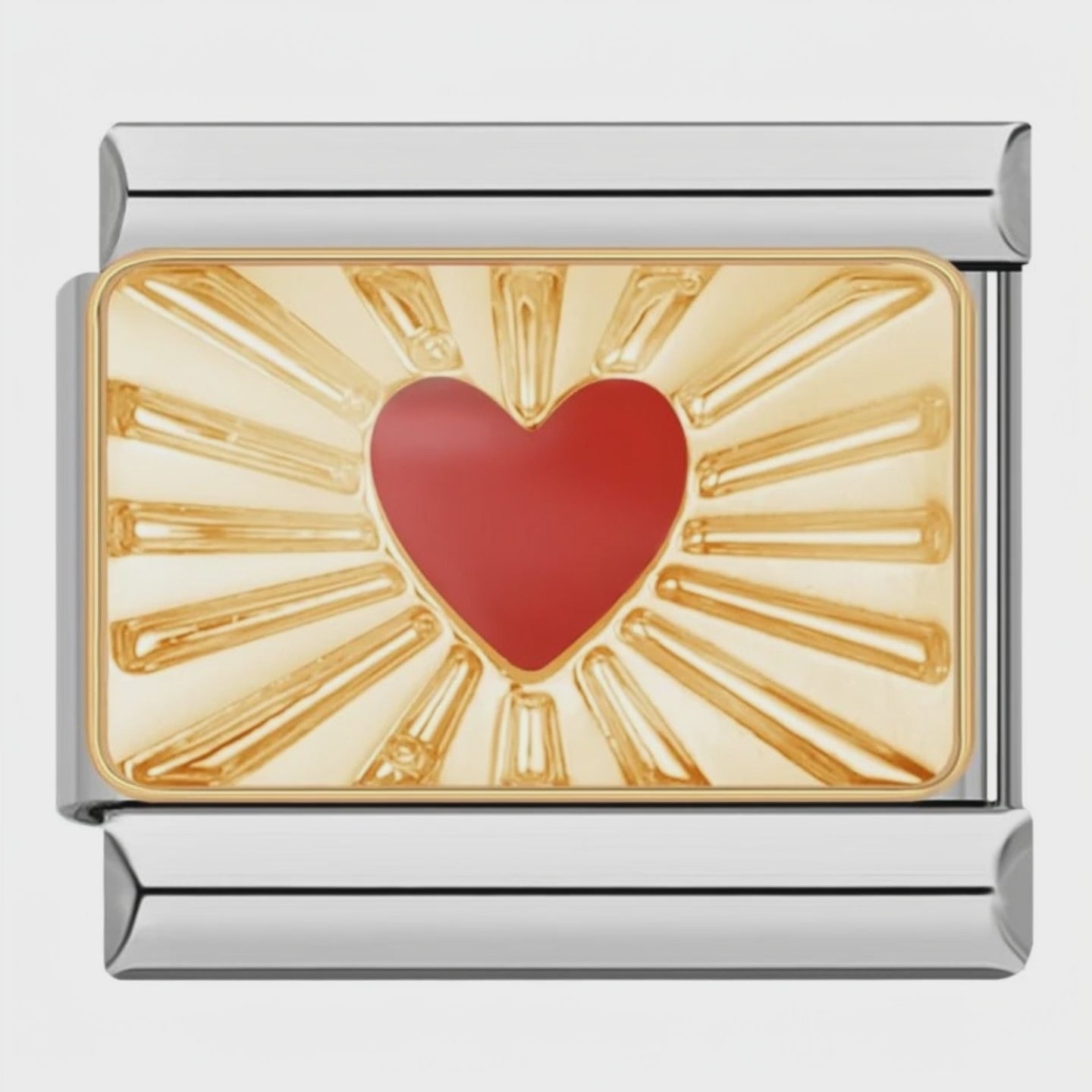 Video del Charm Corazon Brillante (Rayos Dorados)