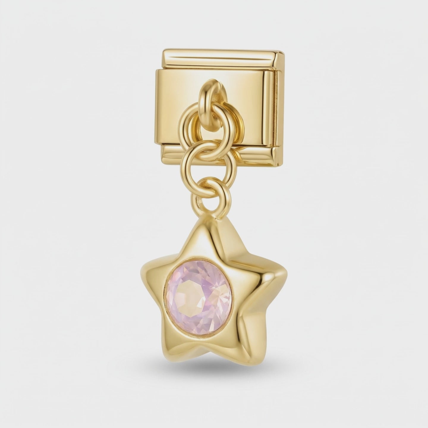 Video del Charm Estrella Dorada Rosa