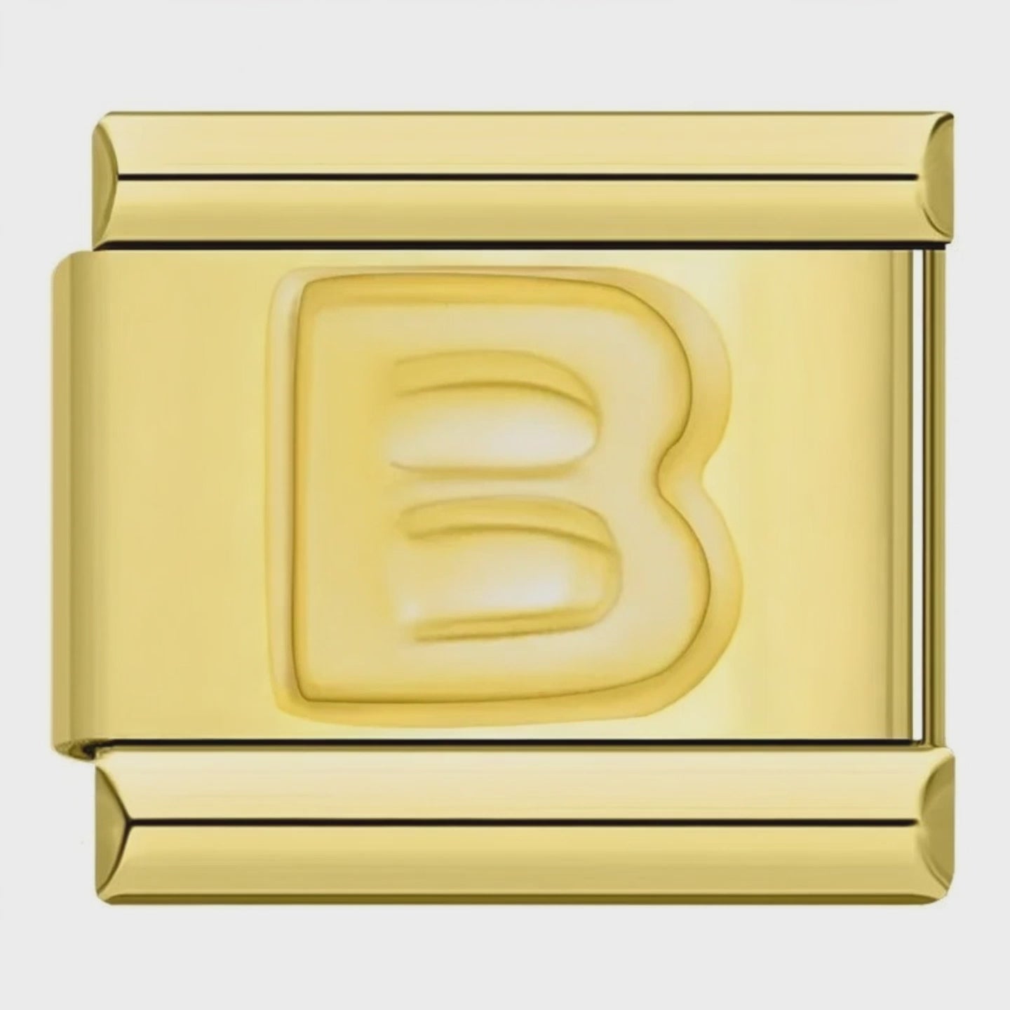 Video del Charm Letra B (Dorado)