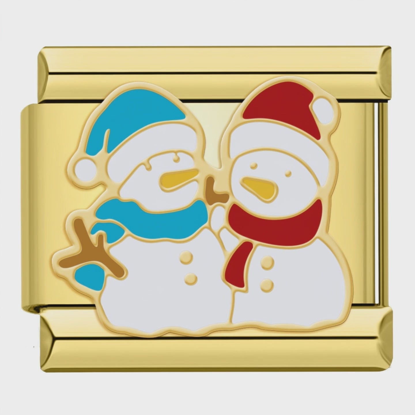 Video del Charm Muñecos de Nieve (Pareja)