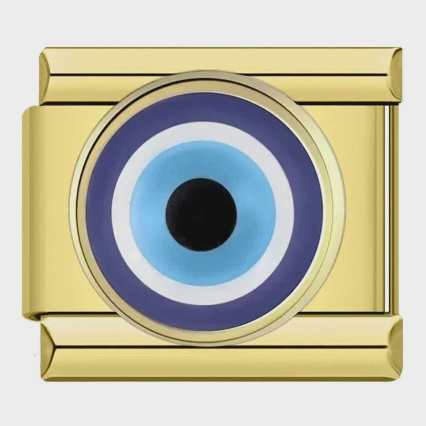 Video del Charm Ojo Turco (Azul Marino, Dorado)