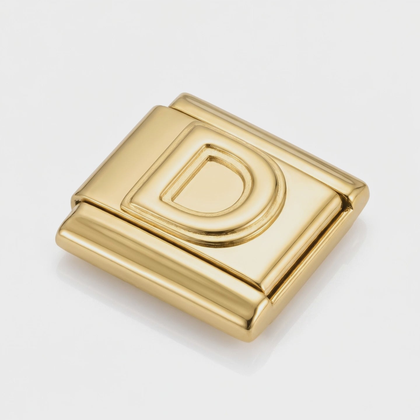 Video del Charm Letra D (Dorado)