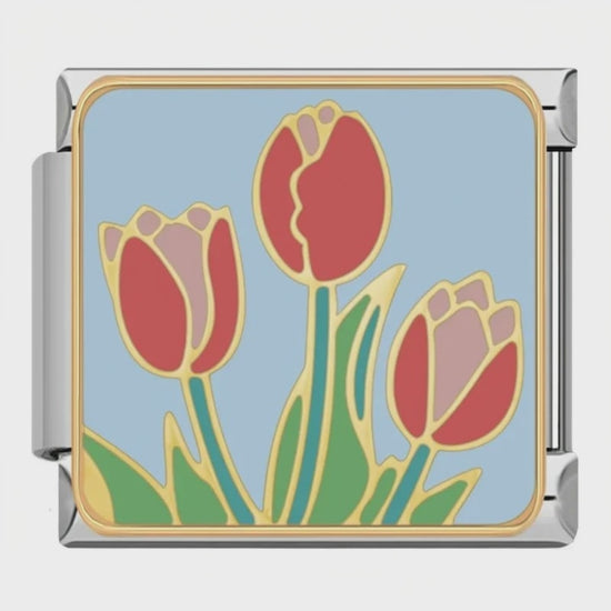 Video del Charm Tulipanes (Rojos)