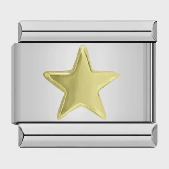 Video del Charm Estrella Dorada (Plateado)