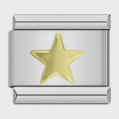 Video del Charm Estrella Dorada (Plateado)