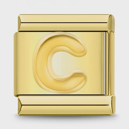 Video del Charm Letra C (Dorado)