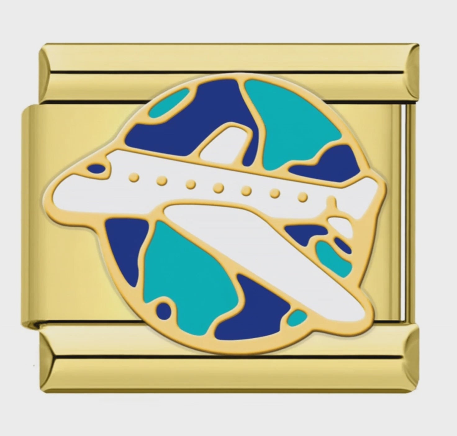 Charm Viaje Avión (Dorado) – video
