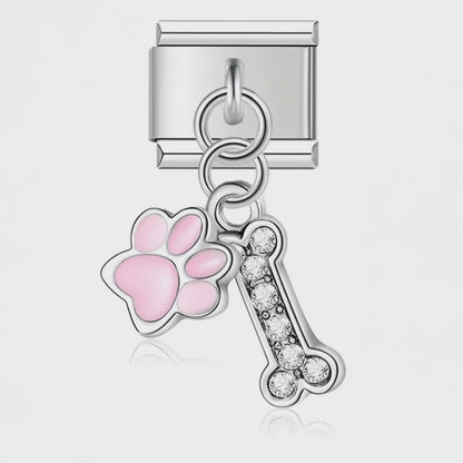 Video del Charm Colgante Huella perrito