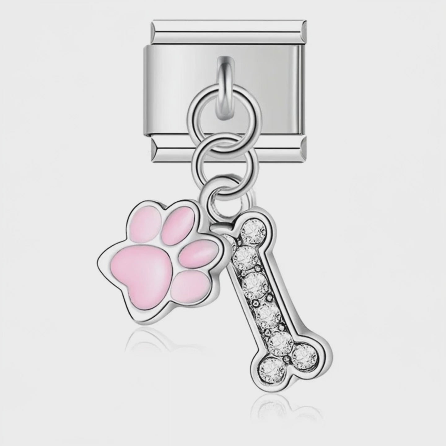 Video del Charm Colgante Huella perrito
