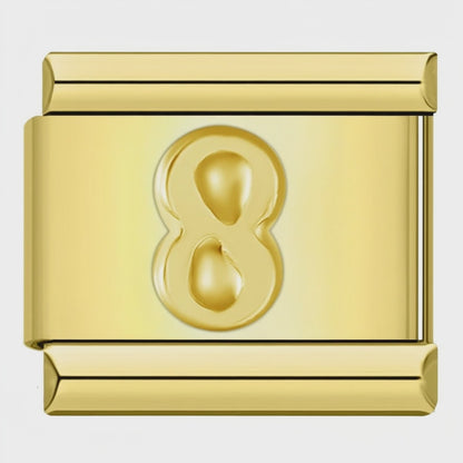 Video del Charm Número 8 (Dorado)