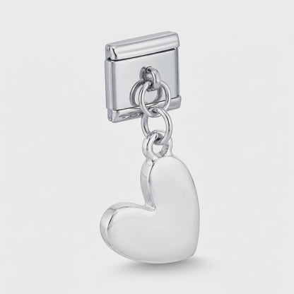 Video del Charm Colgante Corazón (Blanco)