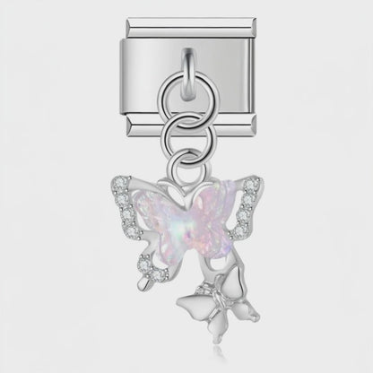 Video del Charm Mariposa Rosa