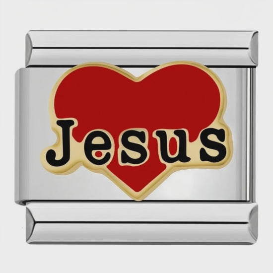 Charm Jesus (Plateado) – video