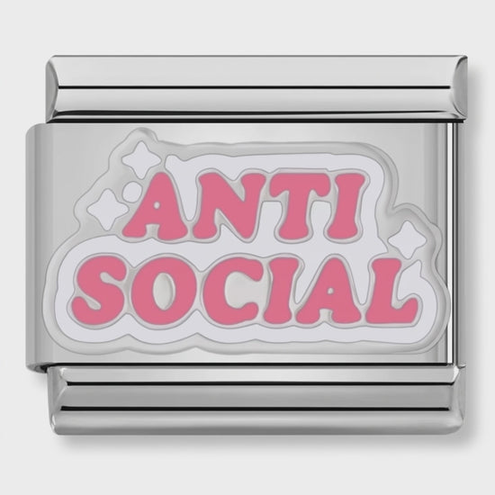 Video del Charm anti social (Plateado)