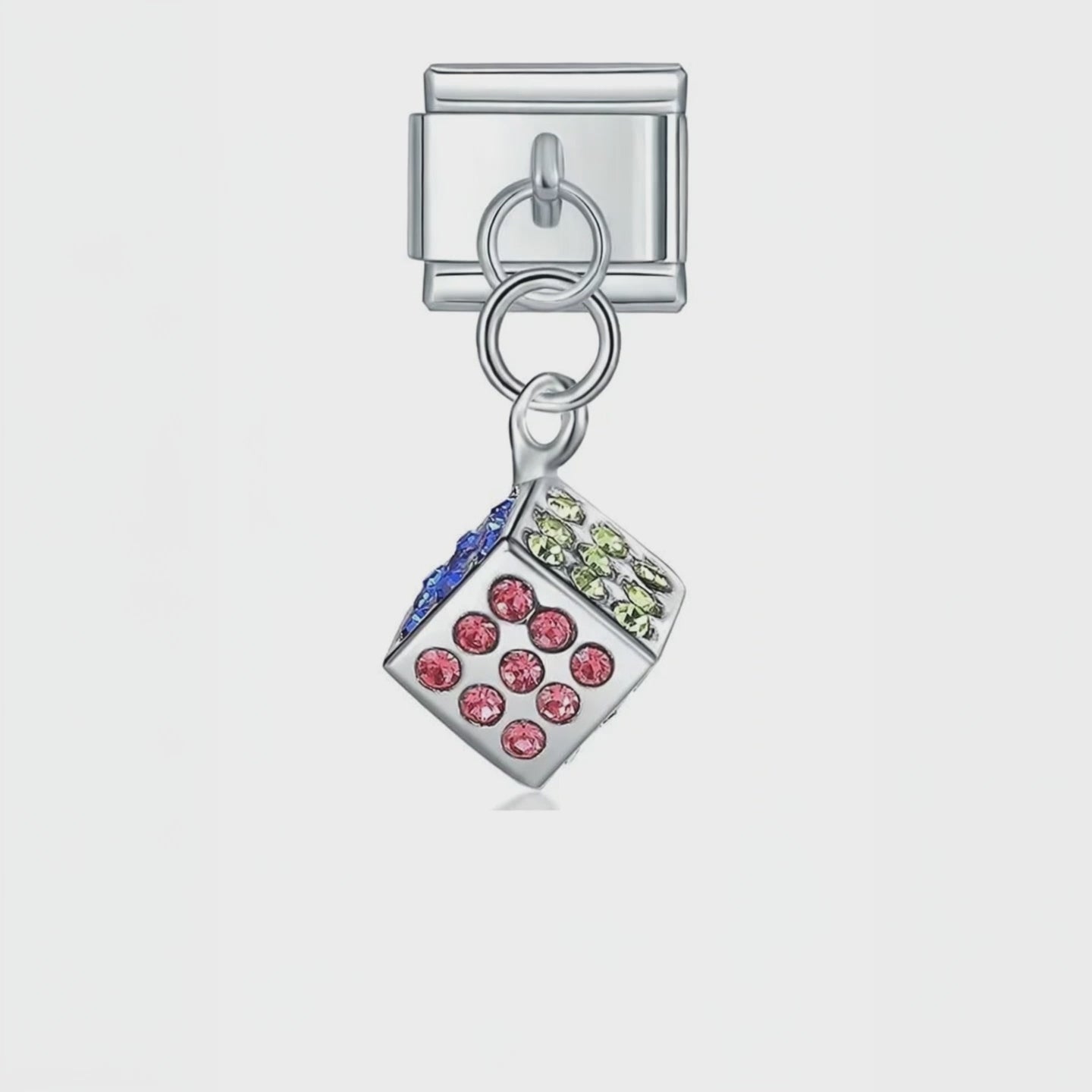 Charm Colgante Dado Colorido – video