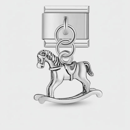Video del Charm Colgante caballo (Plateado)