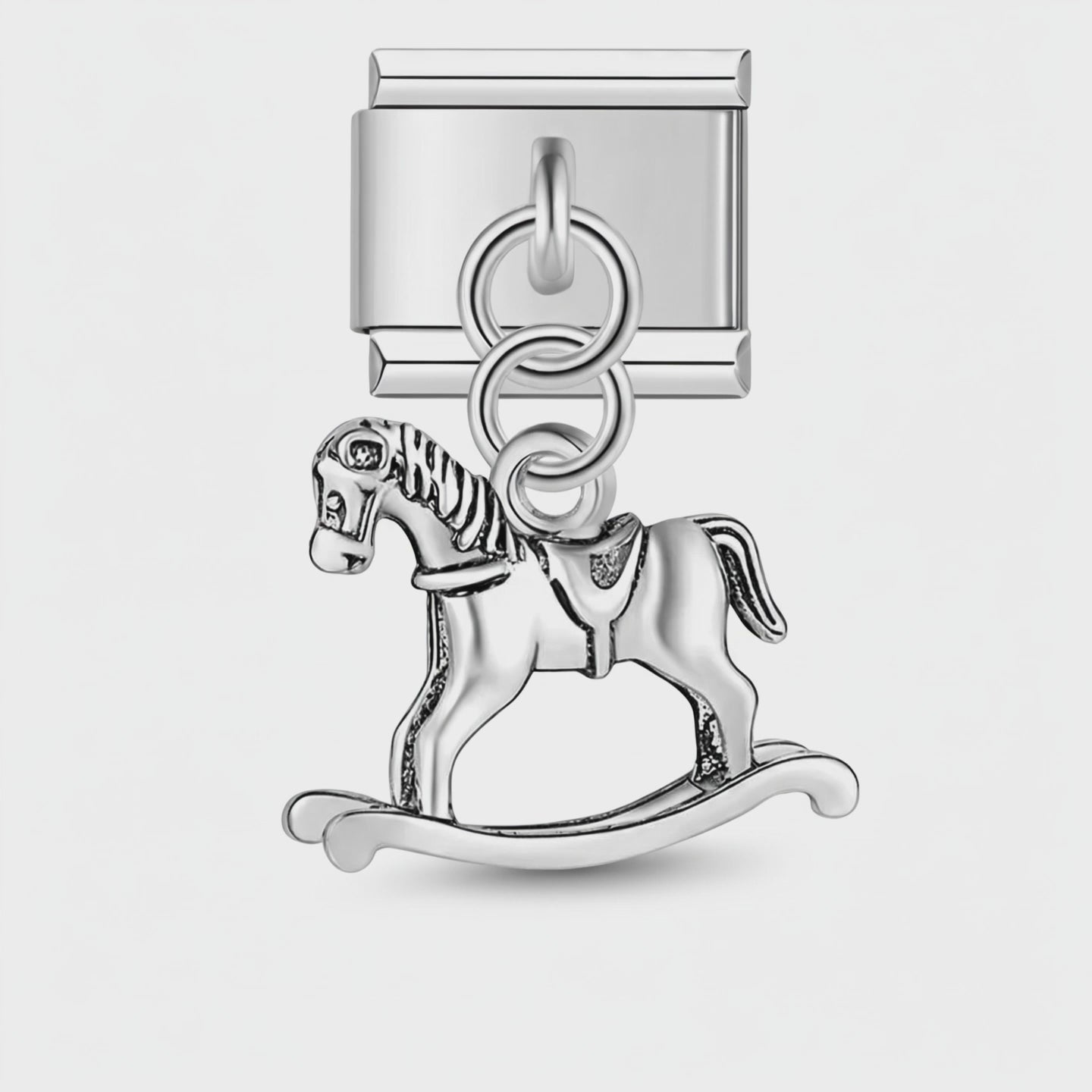 Video del Charm Colgante caballo (Plateado)